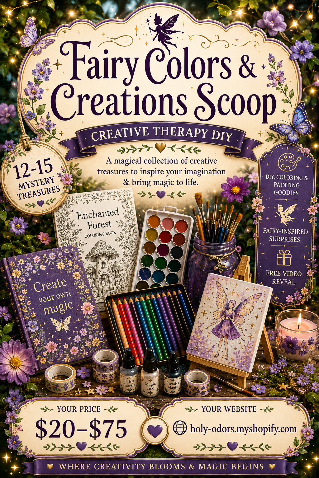 ✨ Enchanted Forest Mystery Scoop